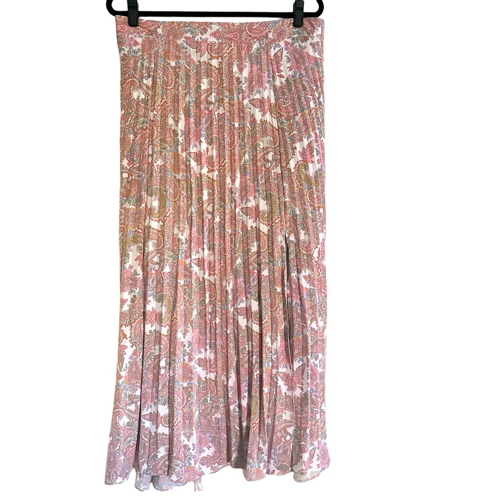 Skies are Blue pleated maxi skirt